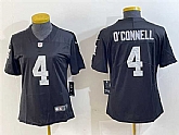 Youth Las Vegas Raiders #4 Aidan O'Connell Black Vapor Untouchable Limited Football Stitched Jersey,baseball caps,new era cap wholesale,wholesale hats